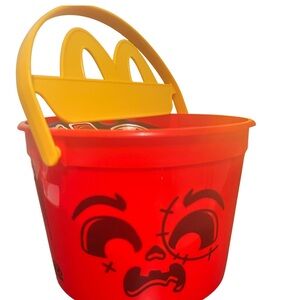 McDonald’s | Red Zombie Halloween Boo Bucket with Stickers